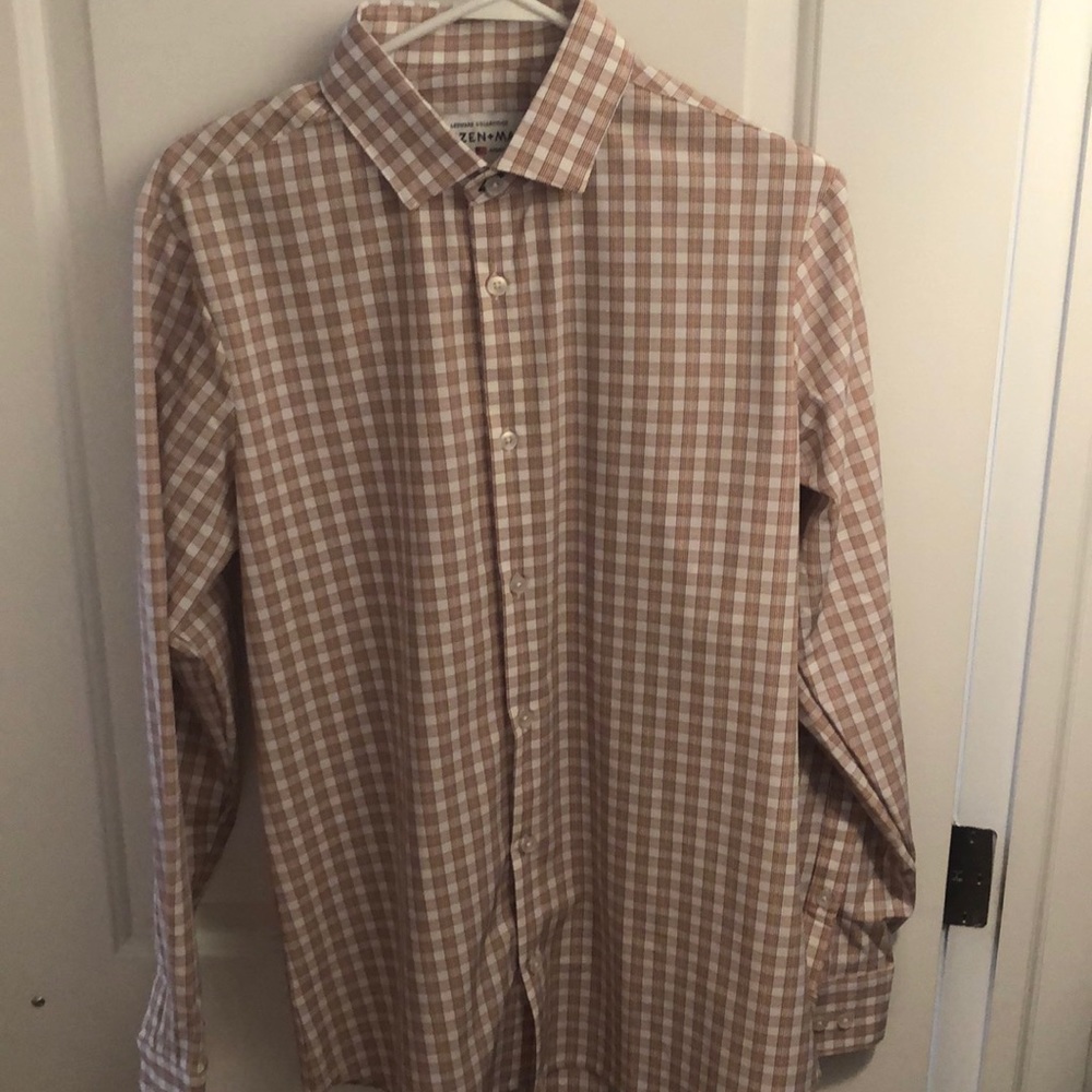 Mizzen+Main Barren Red & Gold Multi Plaid